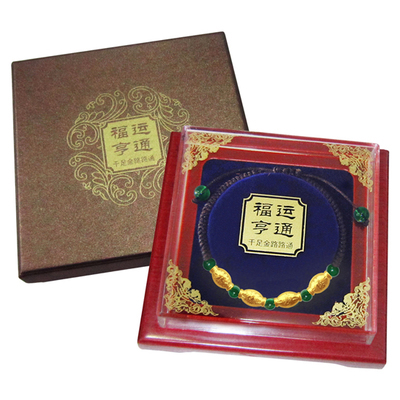 锦元《福运亨通》4克千足金路路通 东方购物的匠心之选，福禄寿喜传家宝